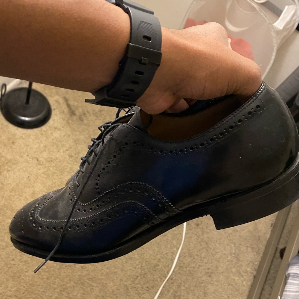 Johnston & Murphy black dress shoes